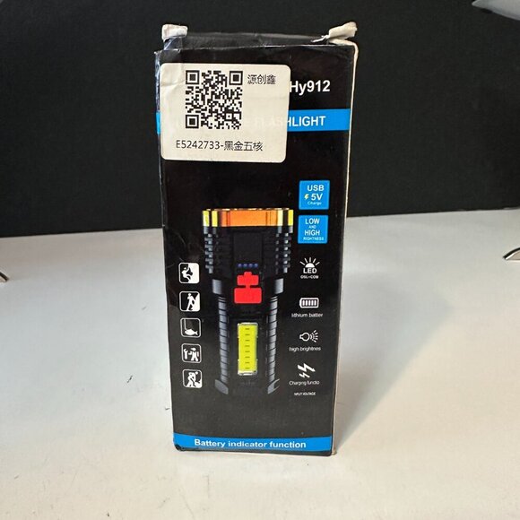 TETRABEAM RECHARGEABLE TACTICAL FLASHLIGHT WITH ADVANCED COB LED TECH - USB RECH - Picture 6 of 14